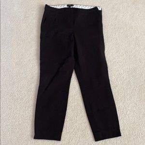 Jcrew Martie Black Work Pants Size 10T